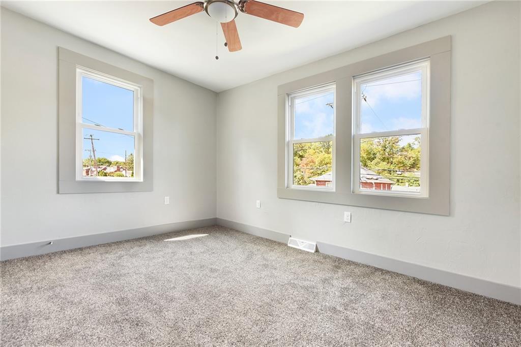 808 Mill Street Bridgeville, PA 15017 - Photo 23 of 27 a view of an empty room with a window