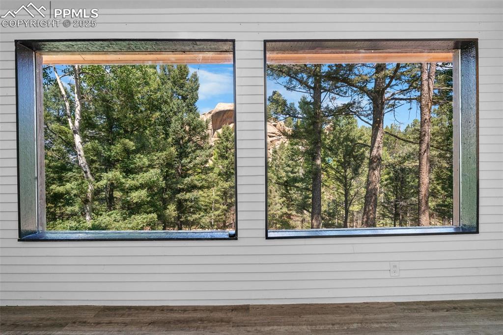 57 Granite Road Florissant, CO 80816 - Photo 13 of 46 a view of a window in the house