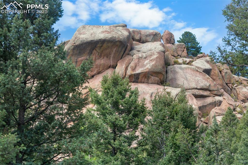57 Granite Road Florissant, CO 80816 - Photo 40 of 46 a view of a house with a street