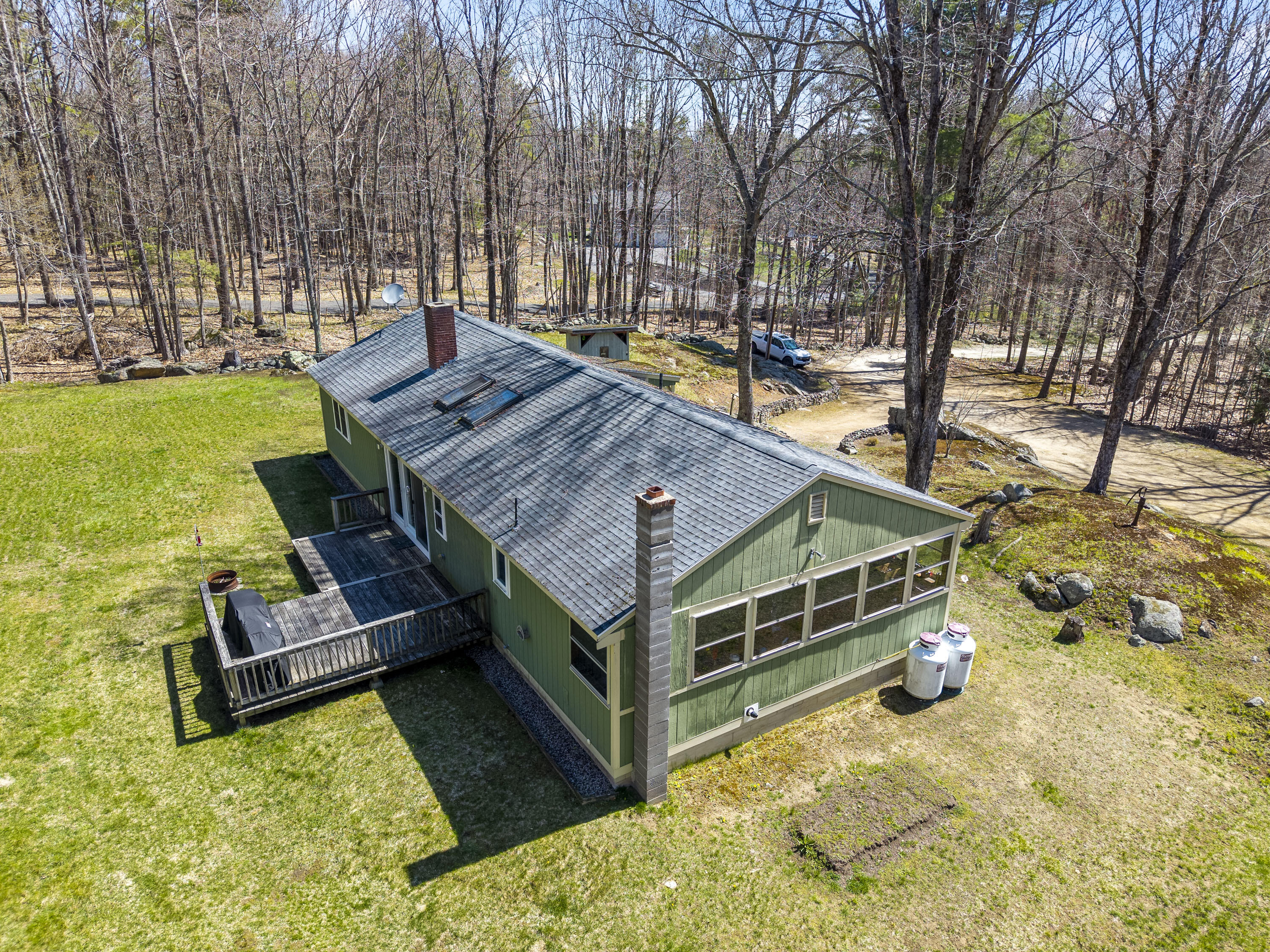 186 Clay Hill Road York, ME 03902 - Photo 33 of 36 Aerial
