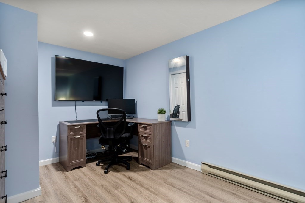 5 Mulberry Lane Canton, MA 02021 - Photo 29 of 36 a view of workspace with wooden floor and gym equipment