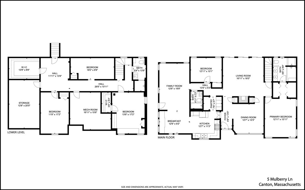 5 Mulberry Lane Canton, MA 02021 - Photo 36 of 36 a view of residential houses with outdoor