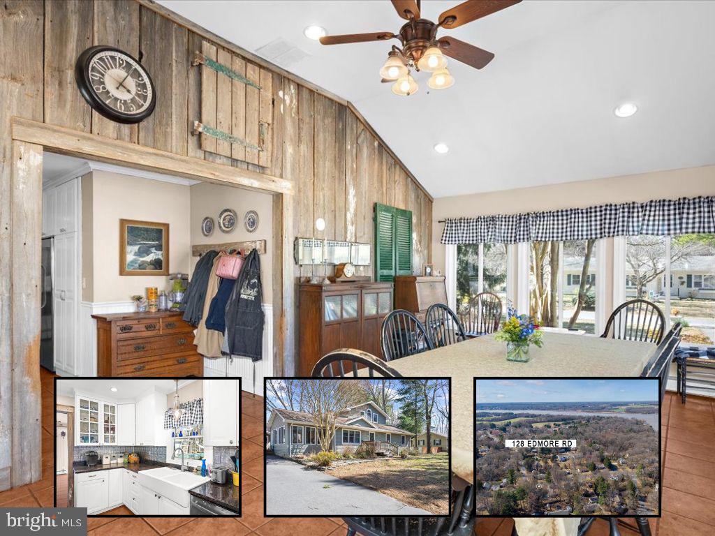 128 Edmore Road Chestertown, MD 21620 - Photo 3 of 59 a view of a dining room with furniture window and wooden floor