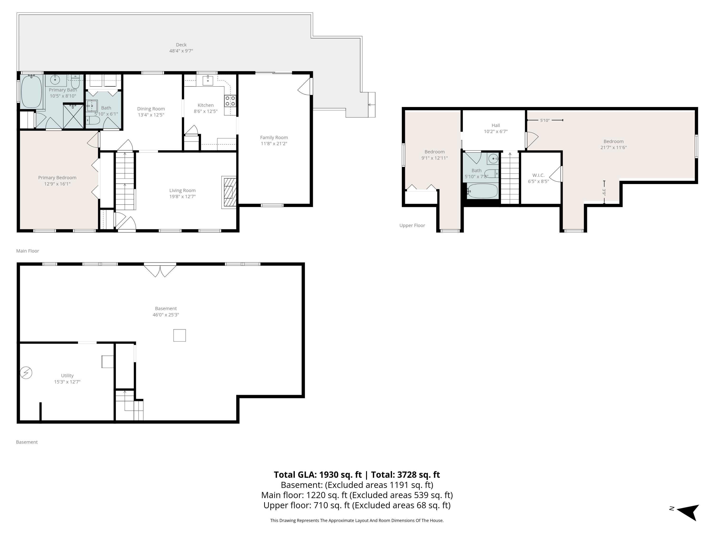 4530 Piney Woods Road Riner, VA 24149 - Photo 60 of 60 a picture of floor plan