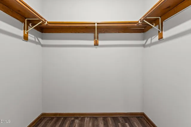 a view of walk in closet