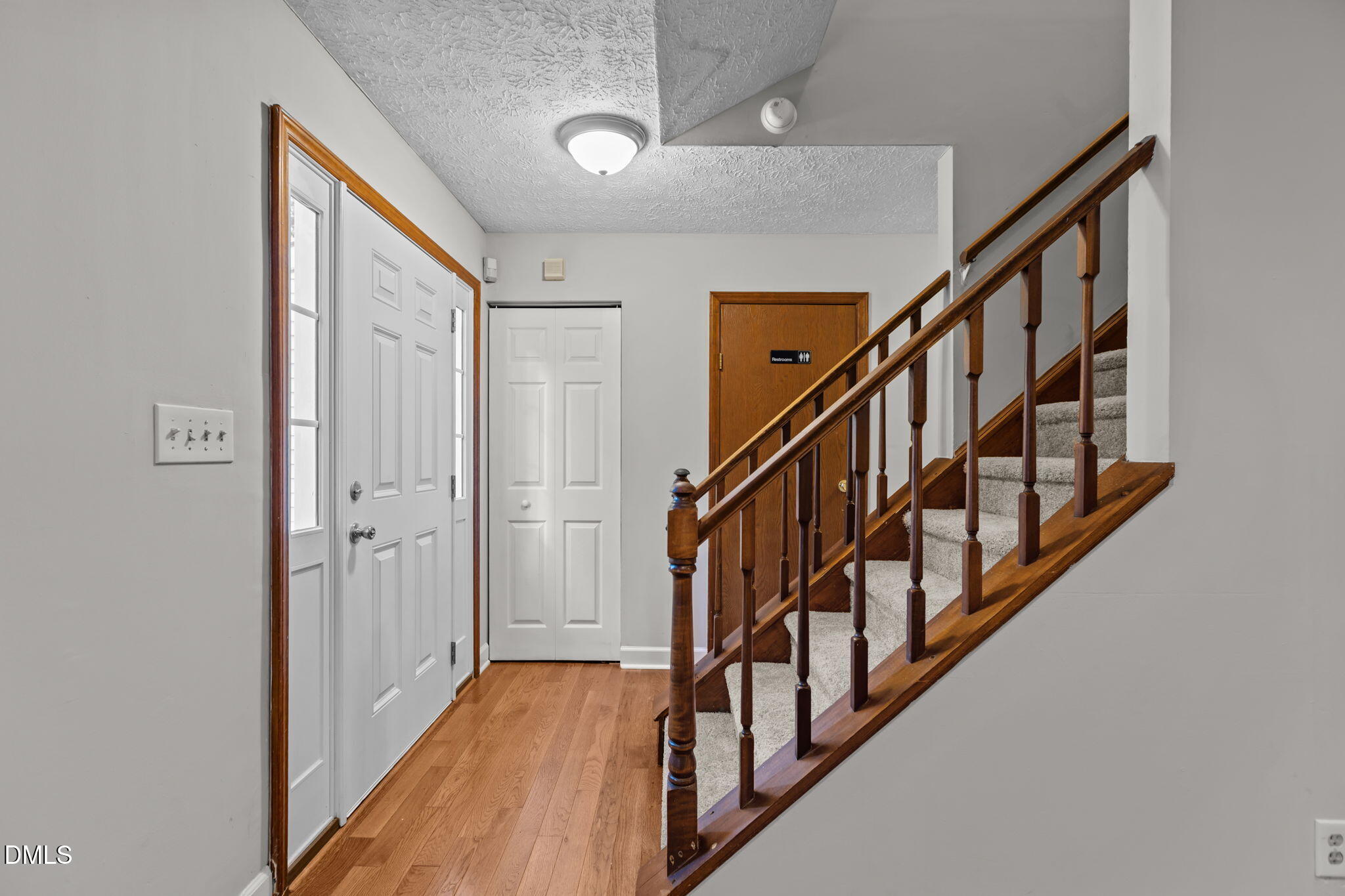 2501 Anne Carol Court Raleigh, NC 27603 - Photo 3 of 36 a view of an entryway with wooden floor