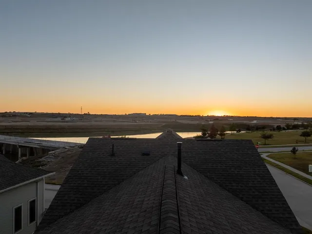 a view of a balcony with an outdoor space