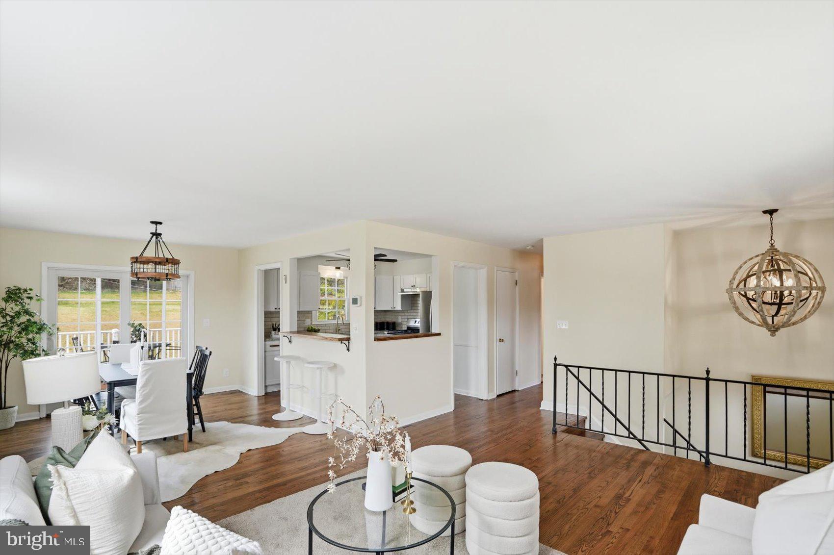 8610 Valleyfield Road Lutherville-Timonium, MD 21093 - Photo 11 of 29 a living room with furniture and wooden floor