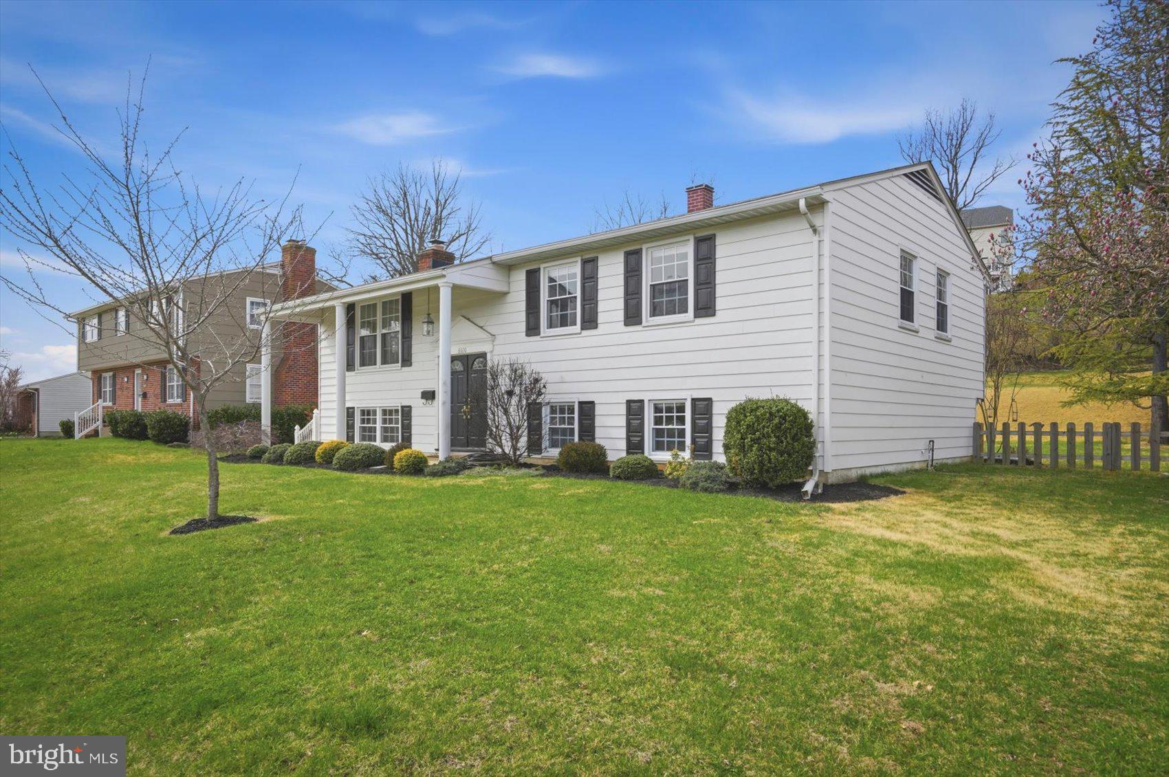 8610 Valleyfield Road Lutherville-Timonium, MD 21093 - Photo 28 of 29 a view of a house with a backyard