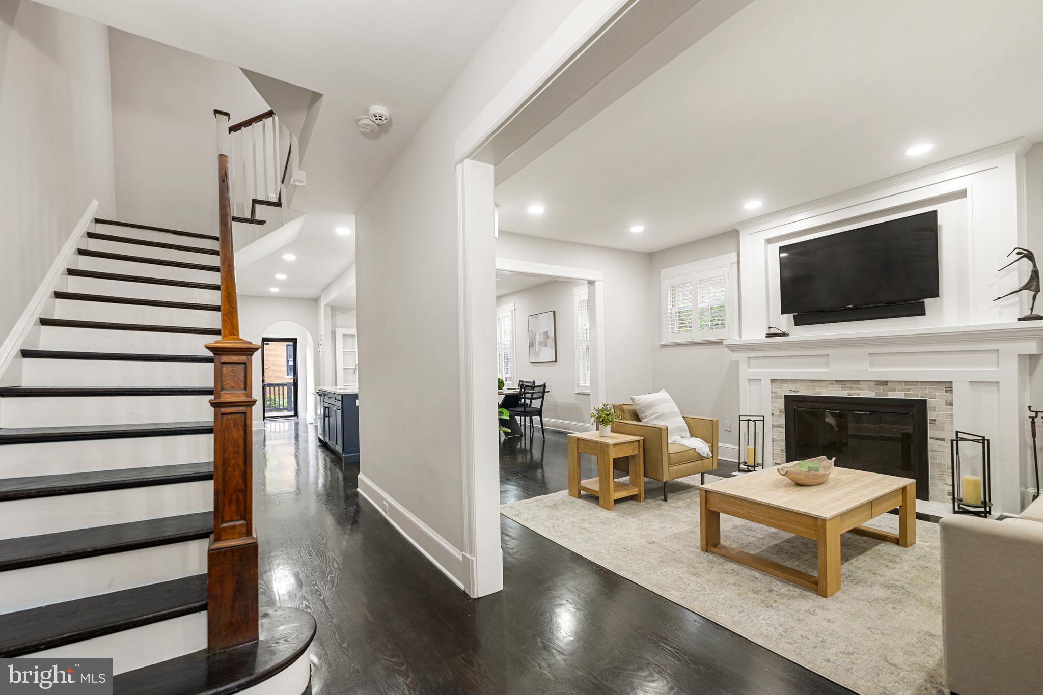 3702 Jenifer Street Northwest Washington, DC 20015 - Photo 11 of 43 Open Living Spaces