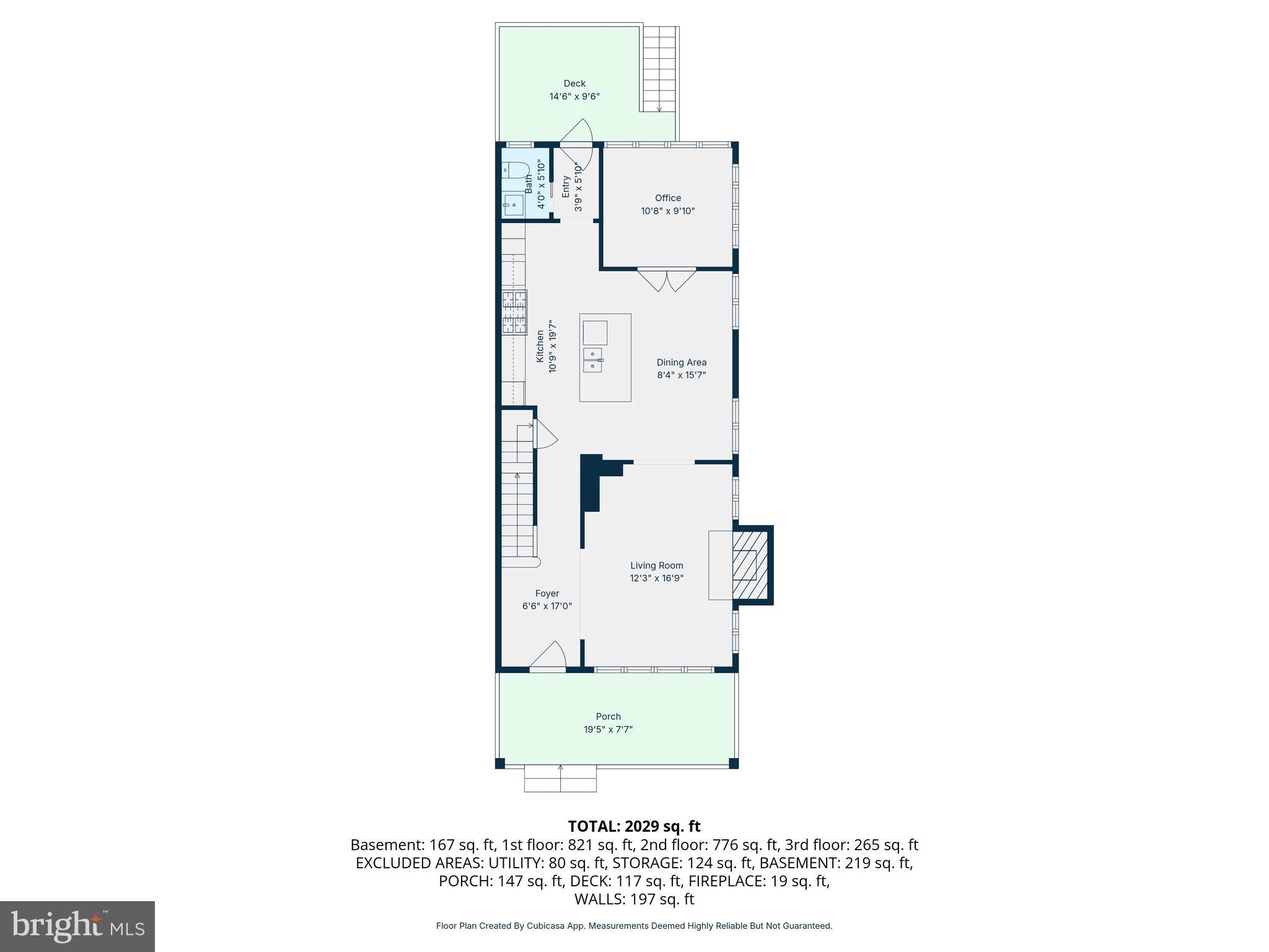 3702 Jenifer Street Northwest Washington, DC 20015 - Photo 40 of 43 Main Level Floorplan