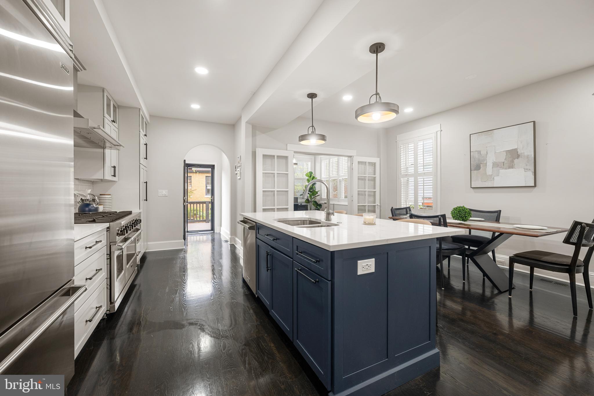 3702 Jenifer Street Northwest Washington, DC 20015 - Photo 3 of 43 Updated Kitchen