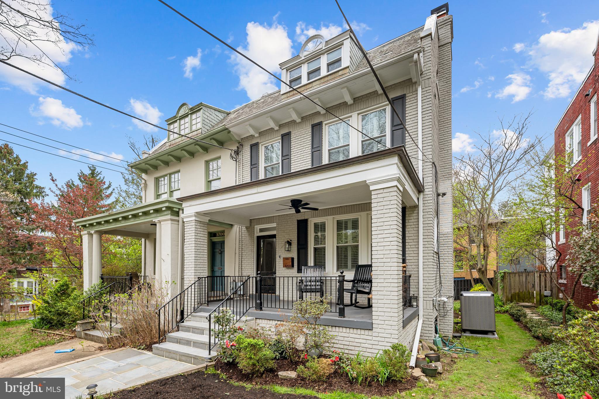 3702 Jenifer Street Northwest Washington, DC 20015 - Photo 32 of 43 Idyllic Front Exterior