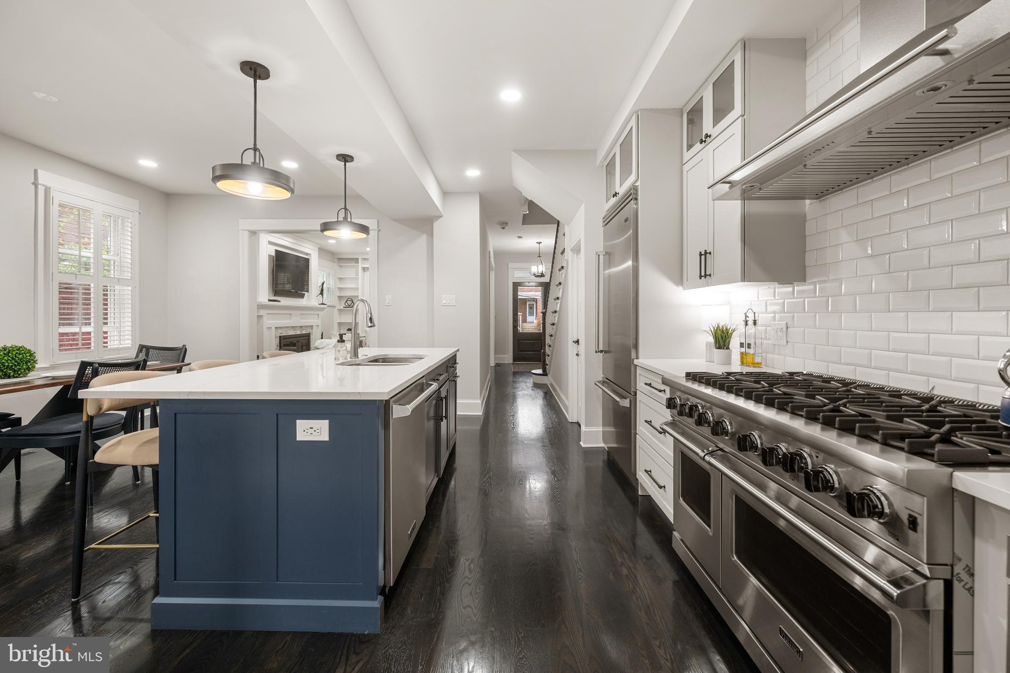 3702 Jenifer Street Northwest Washington, DC 20015 - Photo 5 of 43 Updated Kitchen