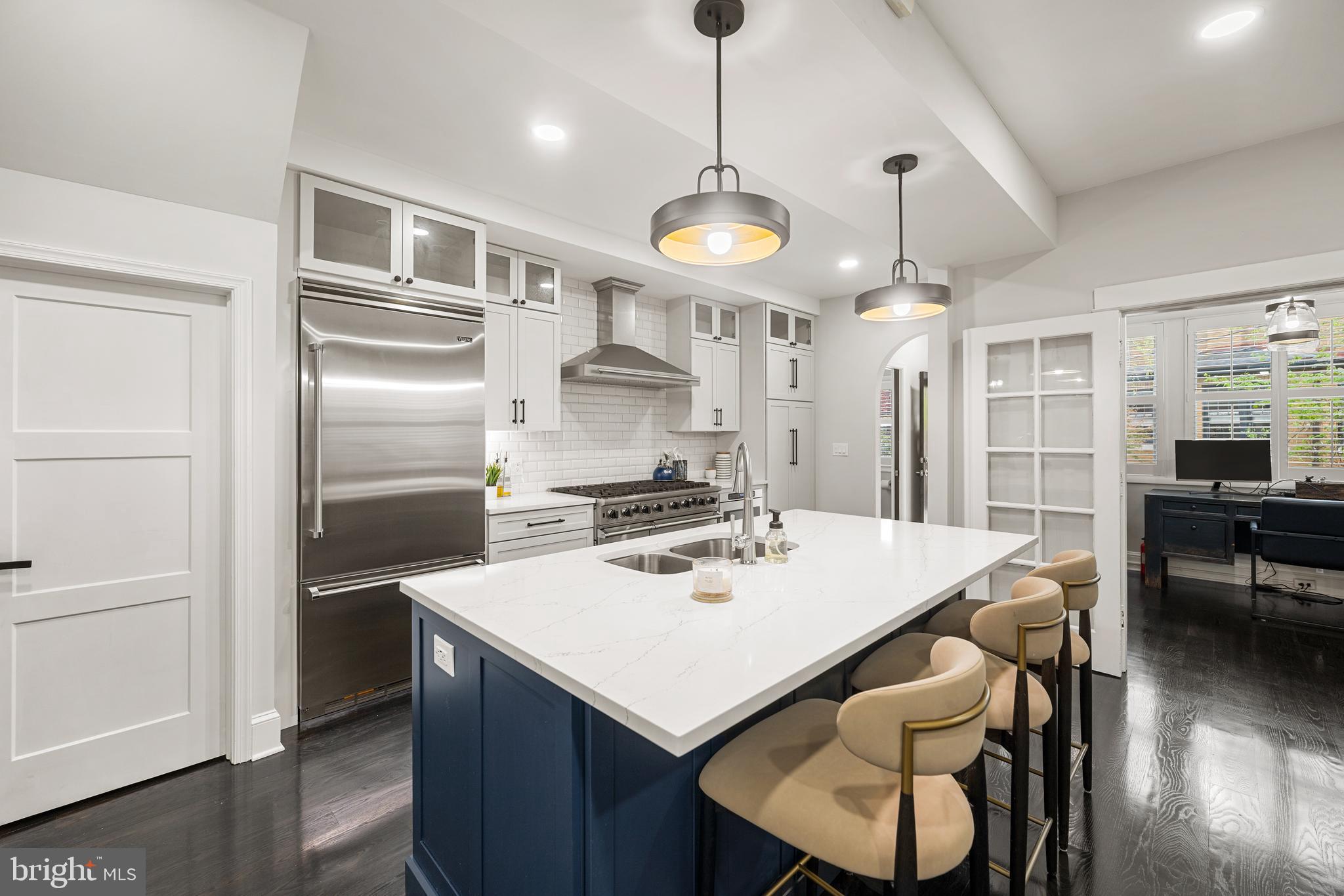 3702 Jenifer Street Northwest Washington, DC 20015 - Photo 6 of 43 Updated Kitchen