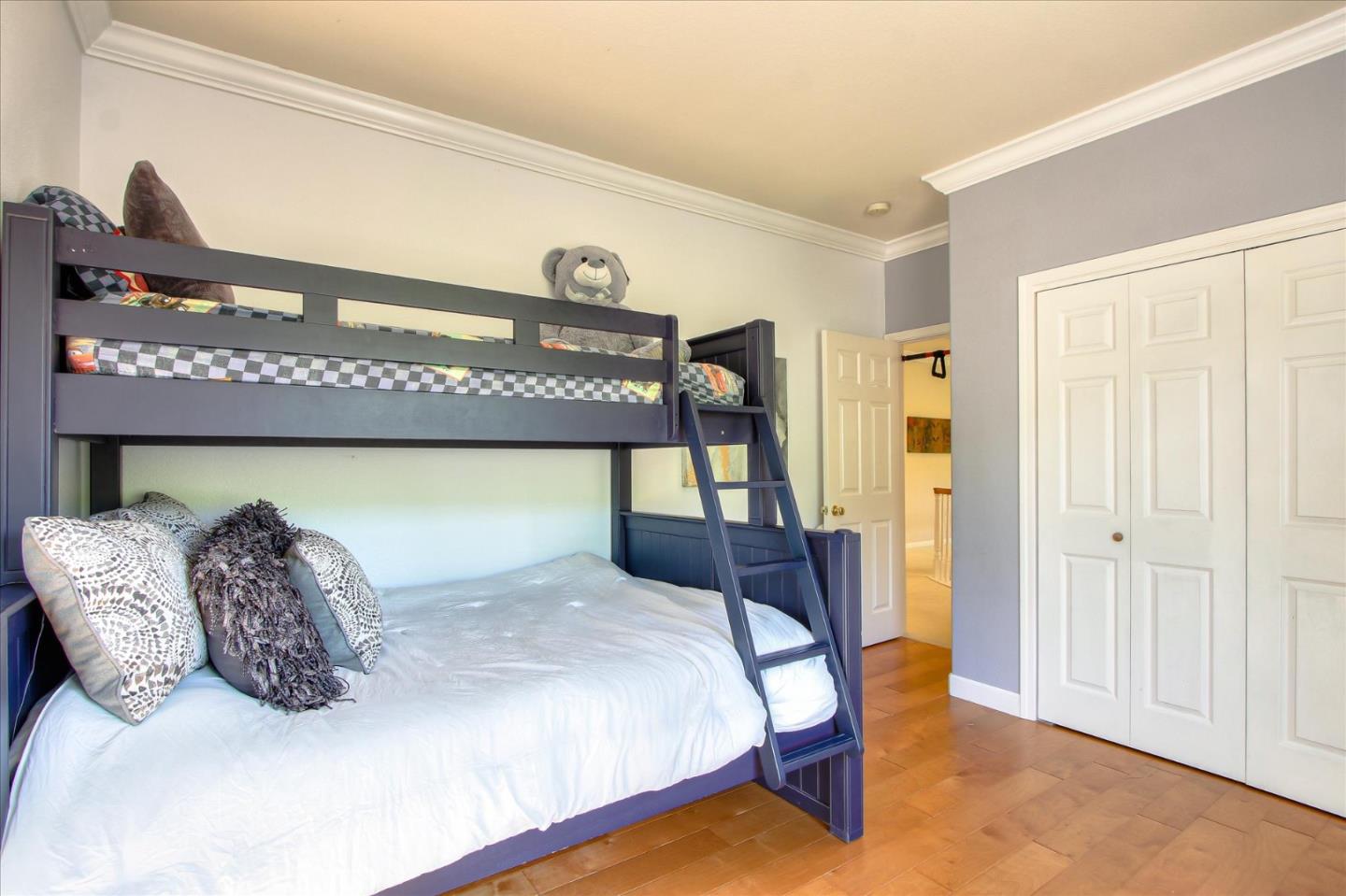 5869 Capilano Drive San Jose, CA 95138 - Photo 32 of 48 a bedroom with a bed and a window