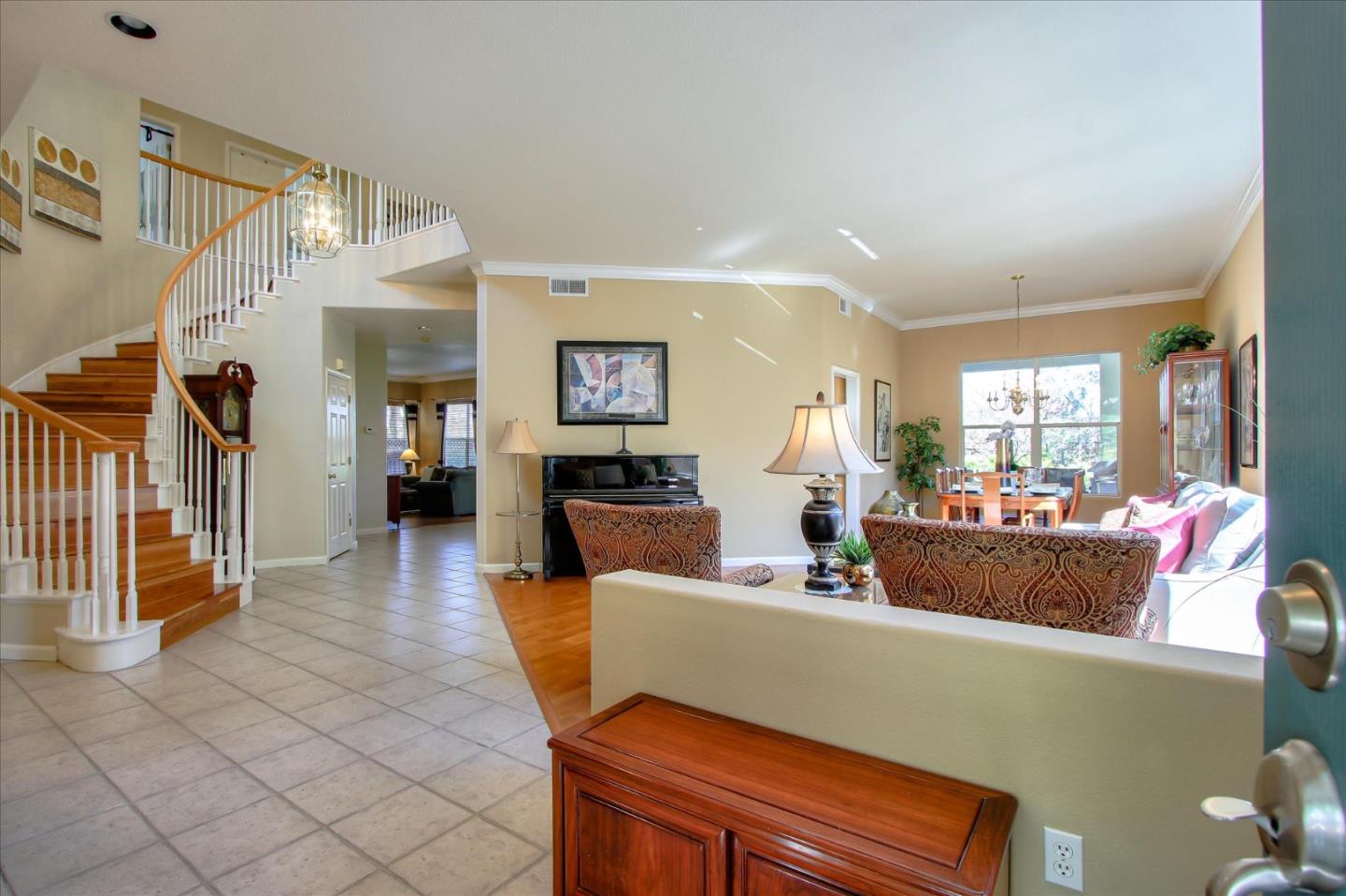 5869 Capilano Drive San Jose, CA 95138 - Photo 6 of 48 a living room with furniture and a wooden floor