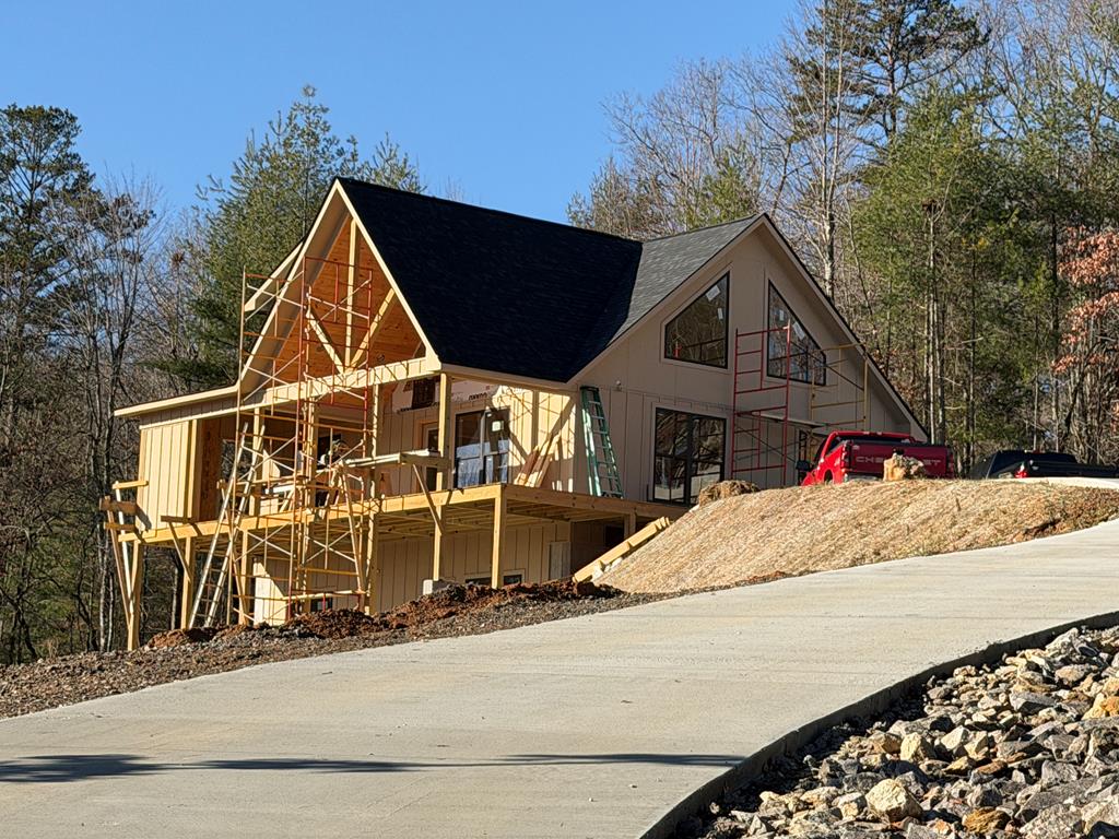 20 B Twin Springs Road Mineral Bluff, GA 30559 - Photo 14 of 59 Poured Concrete Drive & Parking Area