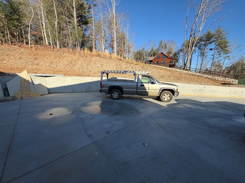 20 B Twin Springs Road Mineral Bluff, GA 30559 - Photo 24 of 59 Large Concrete Wall & Parking Area