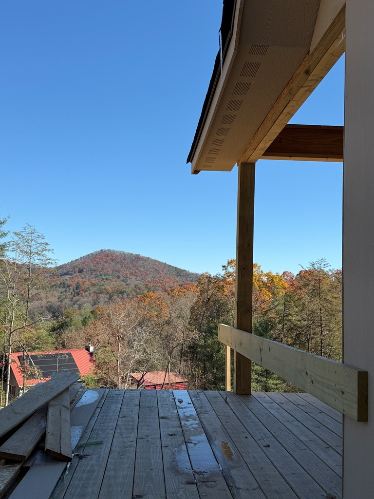 20 B Twin Springs Road Mineral Bluff, GA 30559 - Photo 31 of 59 View from Main Level Porch