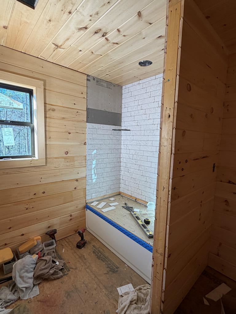 20 B Twin Springs Road Mineral Bluff, GA 30559 - Photo 32 of 59 Main Level Bath in Progress