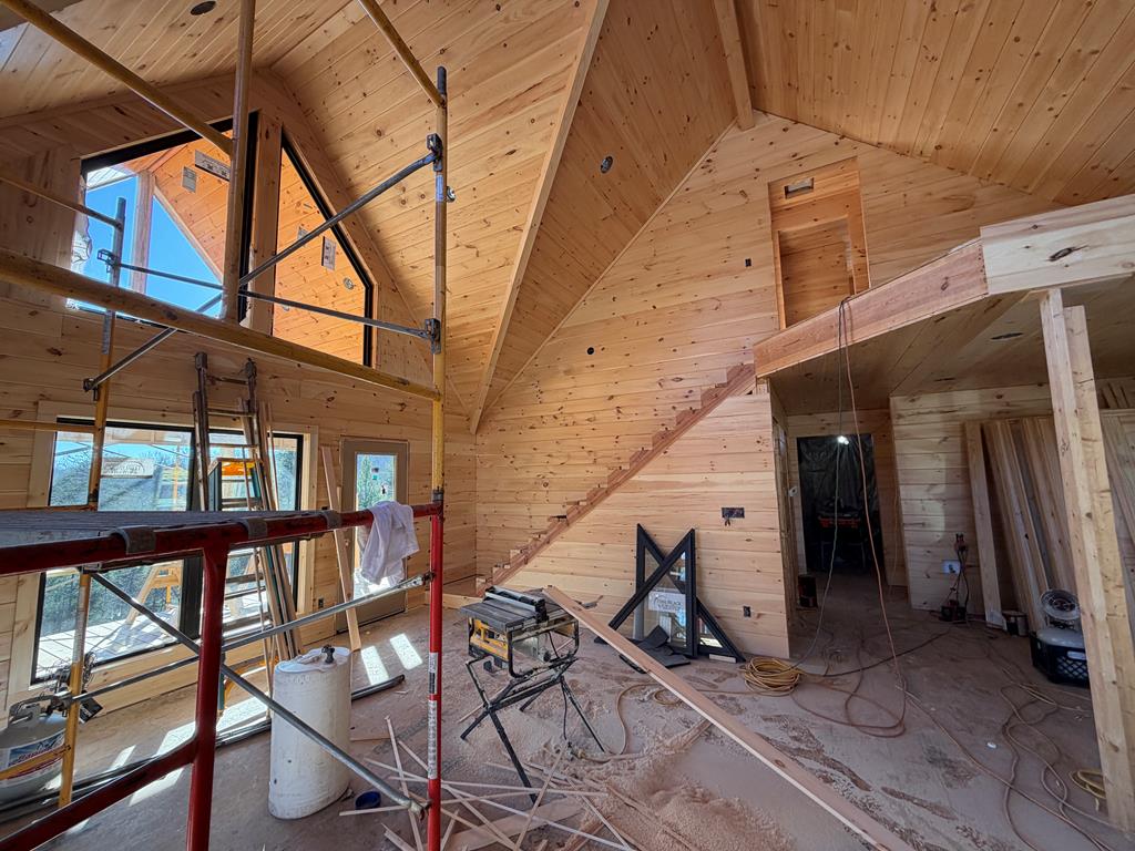 20 B Twin Springs Road Mineral Bluff, GA 30559 - Photo 33 of 59 Interior Great Room in Progress