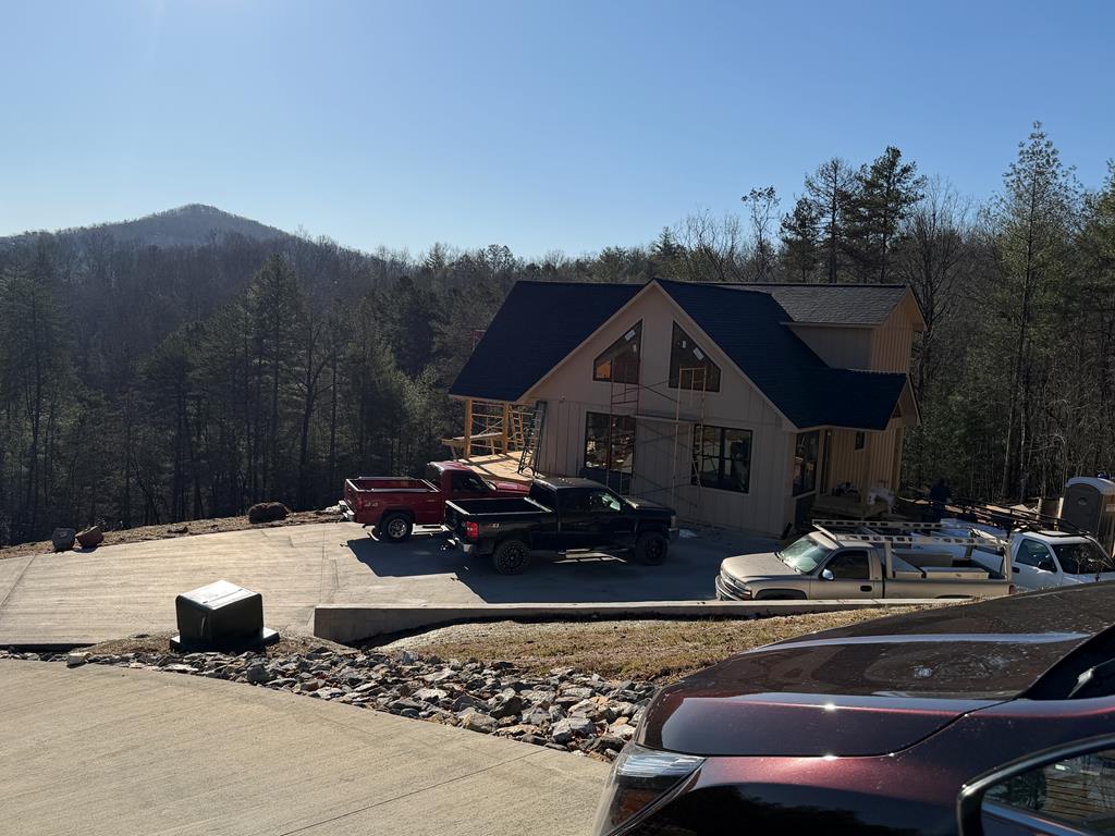 20 B Twin Springs Road Mineral Bluff, GA 30559 - Photo 59 of 59 Exterior Side Elevation in Progress