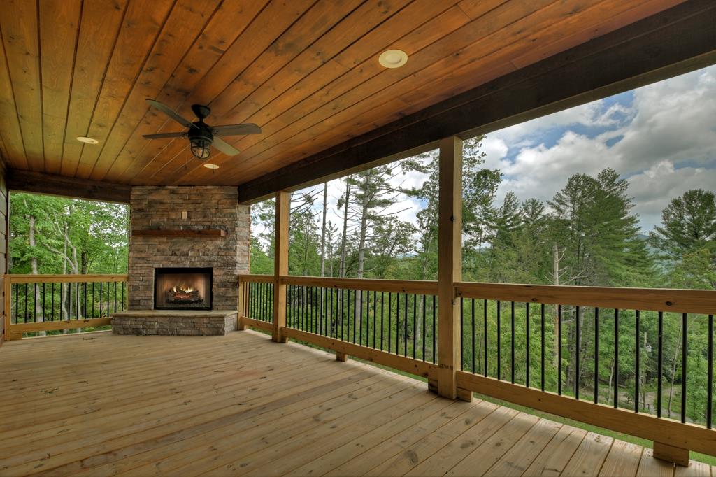 20 B Twin Springs Road Mineral Bluff, GA 30559 - Photo 7 of 59 Representative Exterior Fireplace