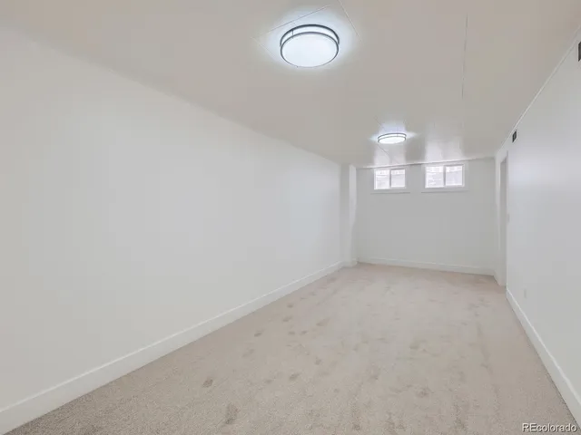 a view of empty room