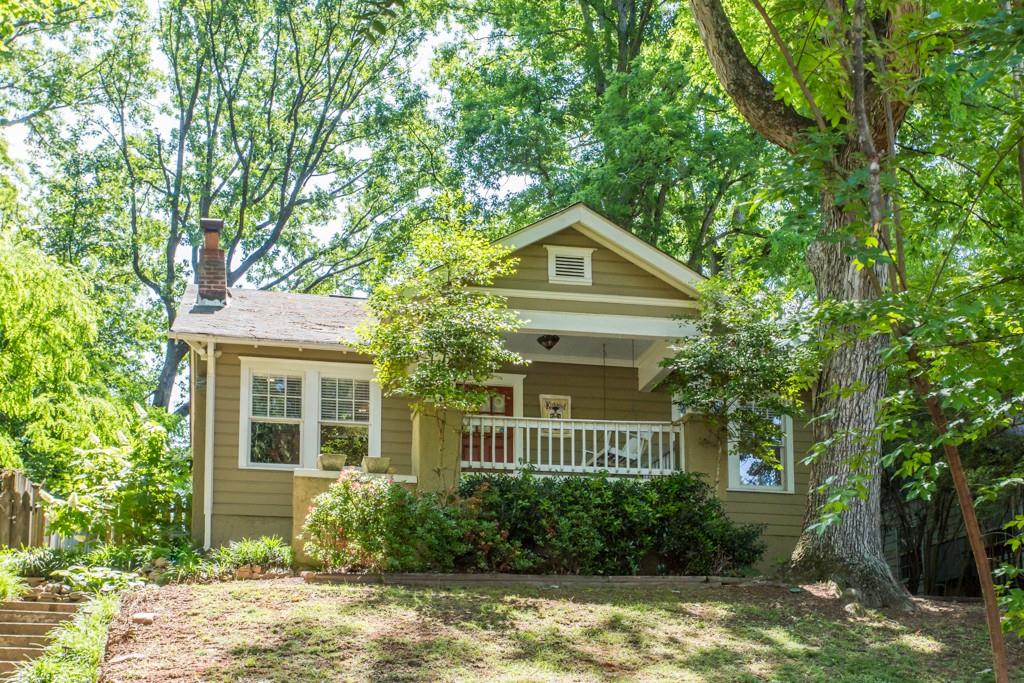 31 Lakeview Drive Northeast Atlanta, GA 30317 - Photo 1 of 1 Charming bungalow sits atop a hill in Kirkwood, bordering Oakhurst