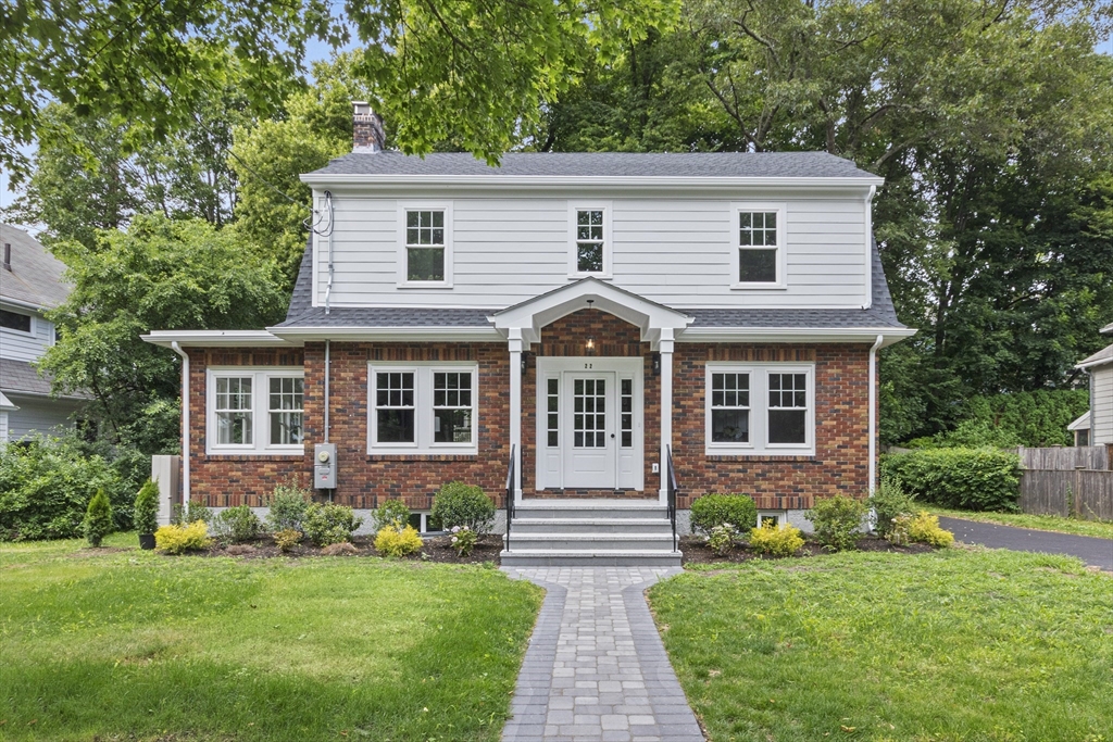 22 Stafford Road Newton, MA 02459 - Photo 1 of 28 a front view of a house with a yard