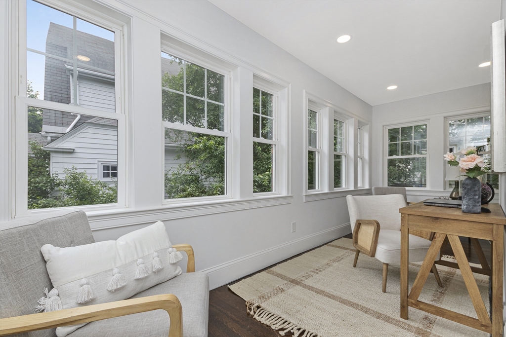 22 Stafford Road Newton, MA 02459 - Photo 10 of 28 a living room with furniture and windows