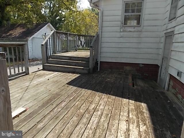 28636 Old Quantico Road Salisbury, MD 21801 - Photo 22 of 23 Rear Deck