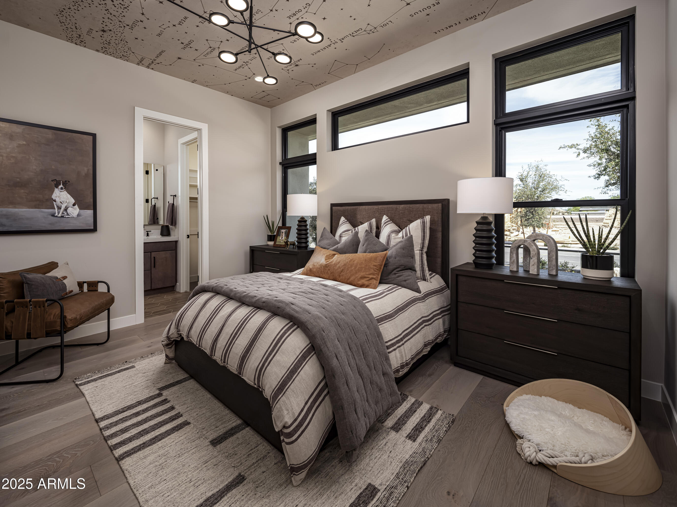 21922 South 193rd Way Queen Creek, AZ 85142 - Photo 29 of 38 a spacious bedroom with a bed and window