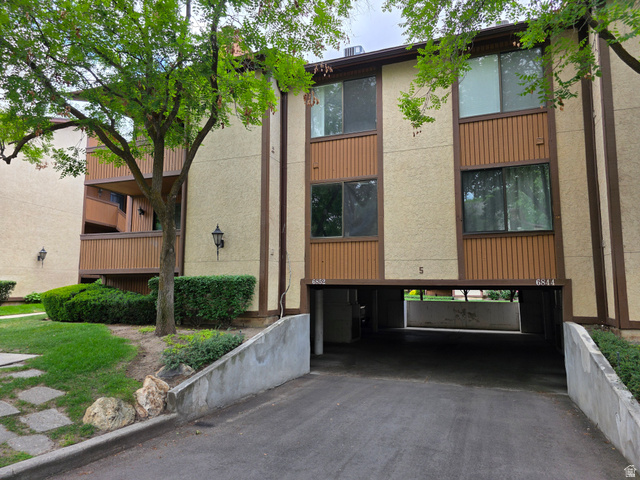 6852 Countrywoods Circle, Unit 5D Midvale, UT 84047 - Photo 37 of 50 Condo is top left. Garage entrance bottom center.
