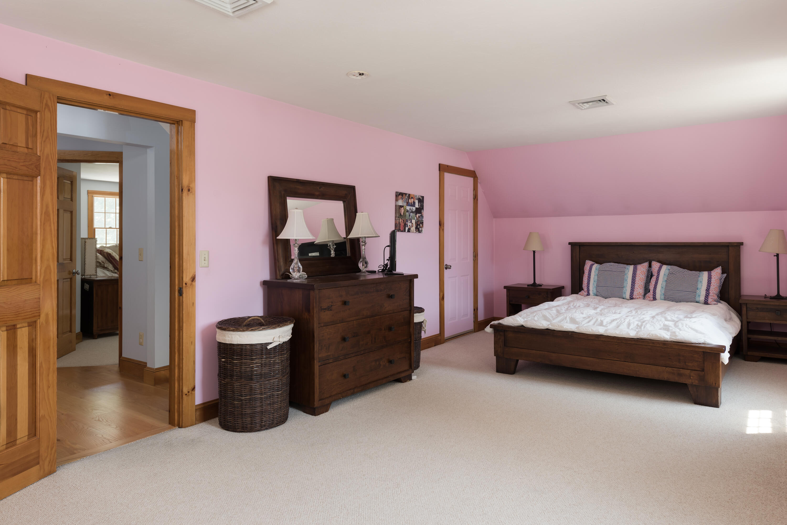 125 Lakeview Drive Centerville, MA 02632 - Photo 14 of 28 a bedroom with a bed and wooden floor