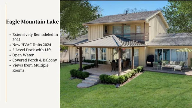 $937,000 | 400 Driftwood Court, Azle, TX 76020