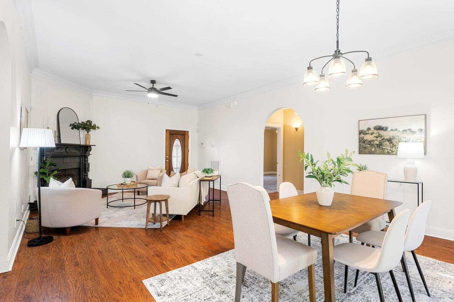 486 Gadd Road Hixson, TN 37343 - Photo 9 of 32 Dining_Living Rm
