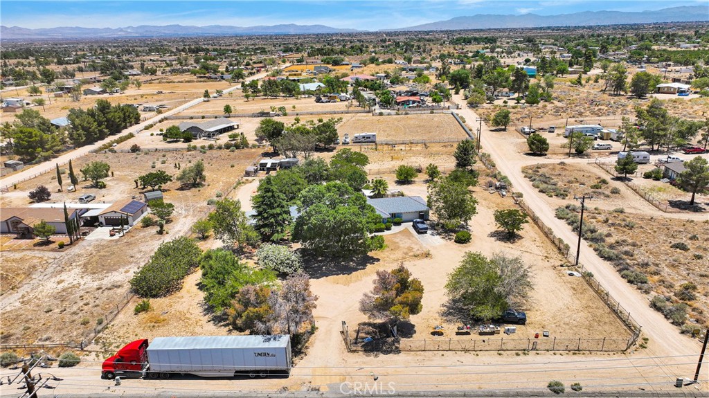 10325 Sheep Creek Road Phelan, CA 92371 - Photo 46 of 47 an aerial view of residential houses with outdoor space