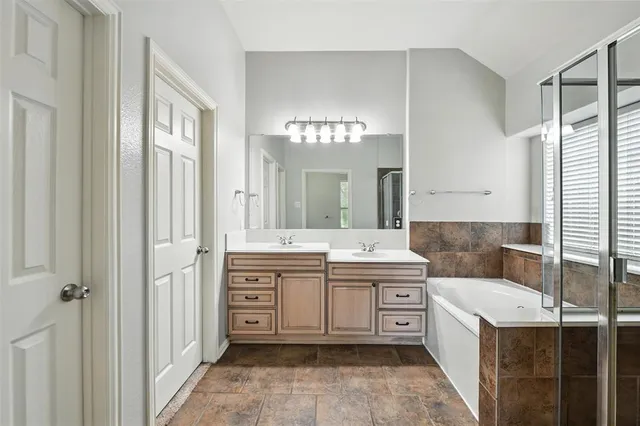 a view of a balcony with mountain view