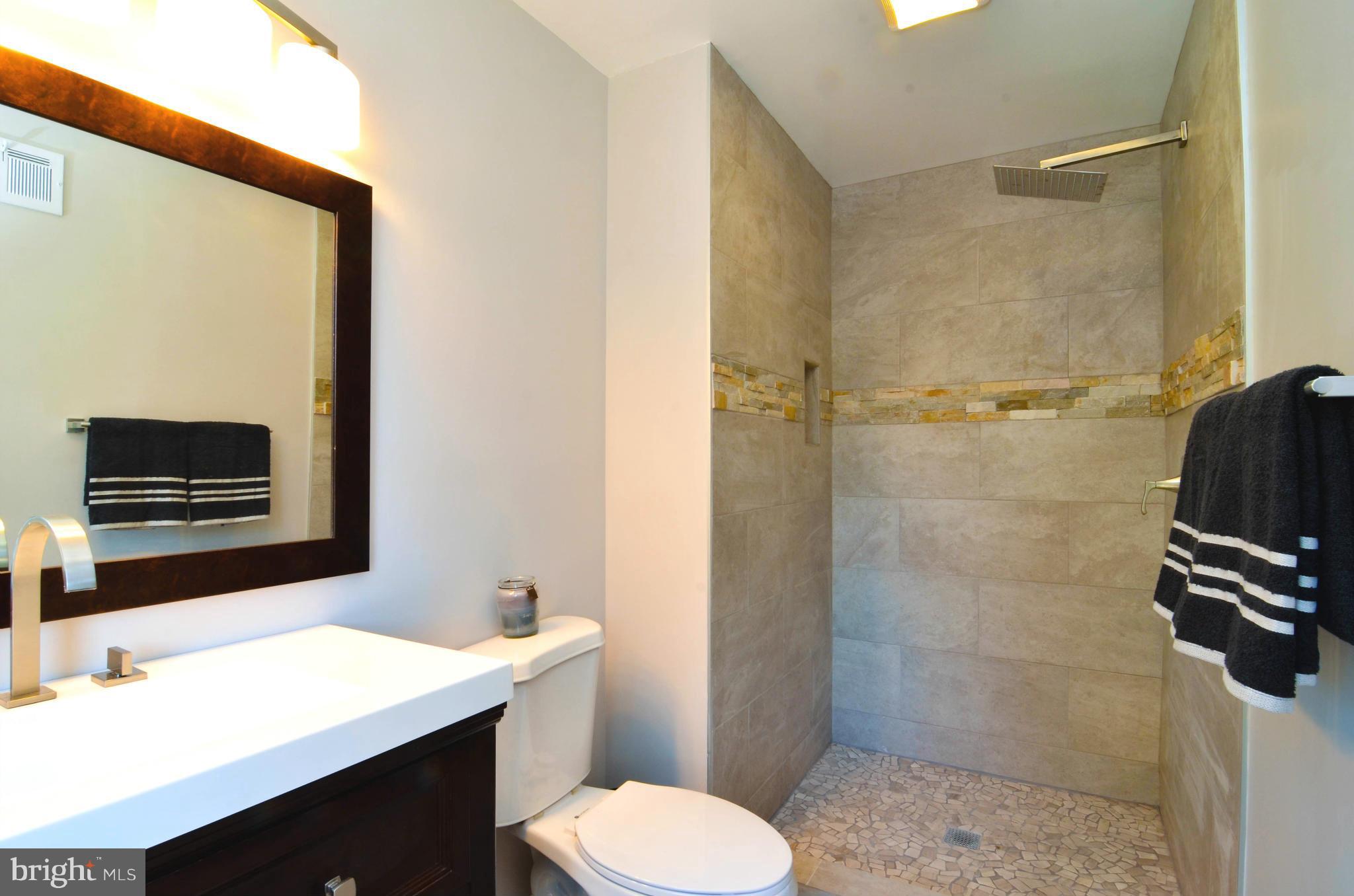 13310 Tamarack Road Silver Spring, MD 20904 - Photo 10 of 30 a bathroom with a sink a toilet and shower