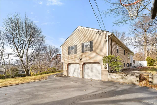 a view of a house with a balcony