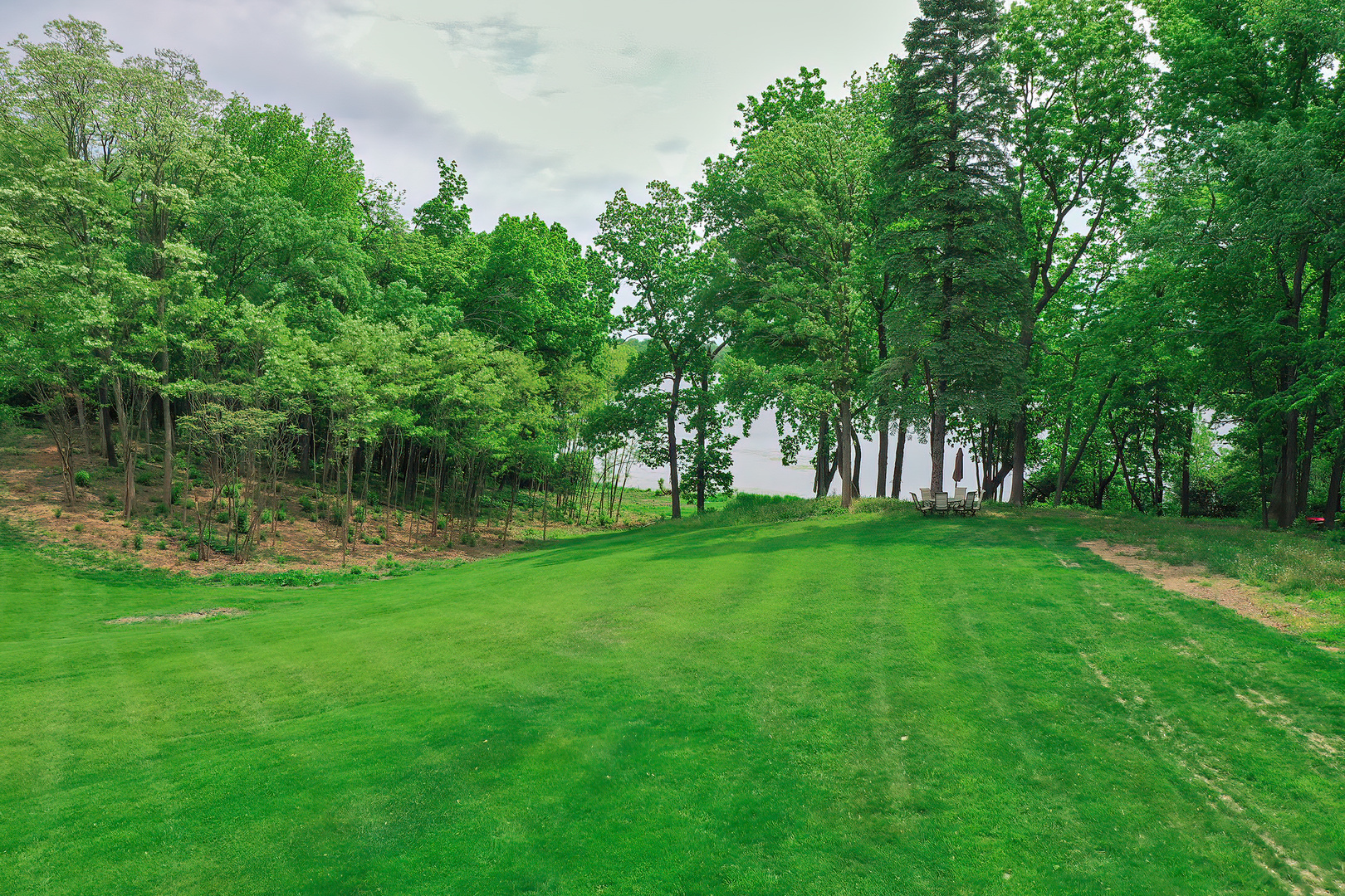 26813 North Chevy Chase Road Mundelein, IL 60060 - Photo 2 of 15 a view of a garden with a tree