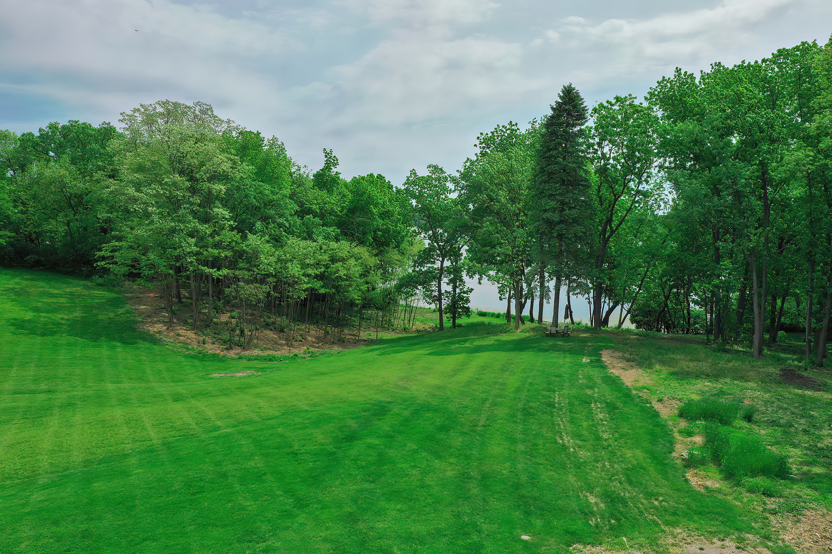 26813 North Chevy Chase Road Mundelein, IL 60060 - Photo 4 of 15 a view of a trees with a big yard