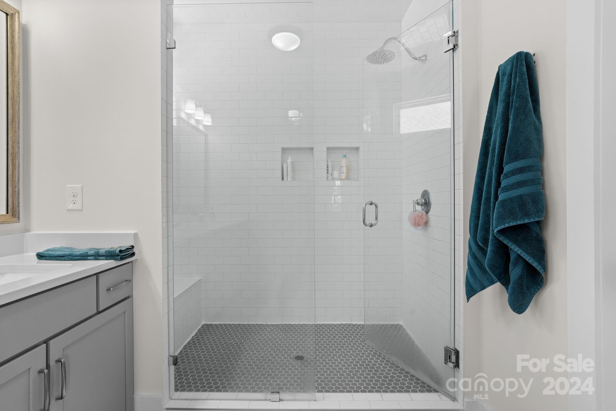 815 Bluff Loop Road Rock Hill, SC 29730 - Photo 28 of 35 a bathroom with a shower and a sink
