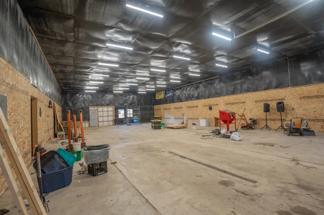 a view of storage and utility room