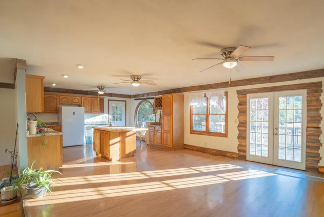 a view of a living room