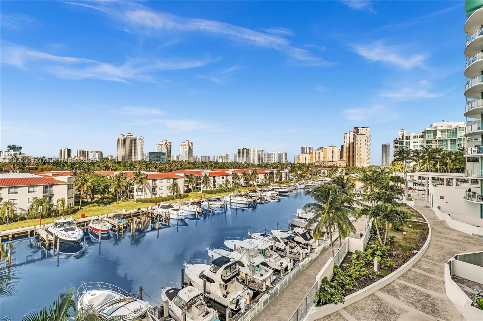3029 Northeast 188th Street, Unit 503 Aventura, FL 33180 - Photo 23 of 60 a view of a city with an ocean view
