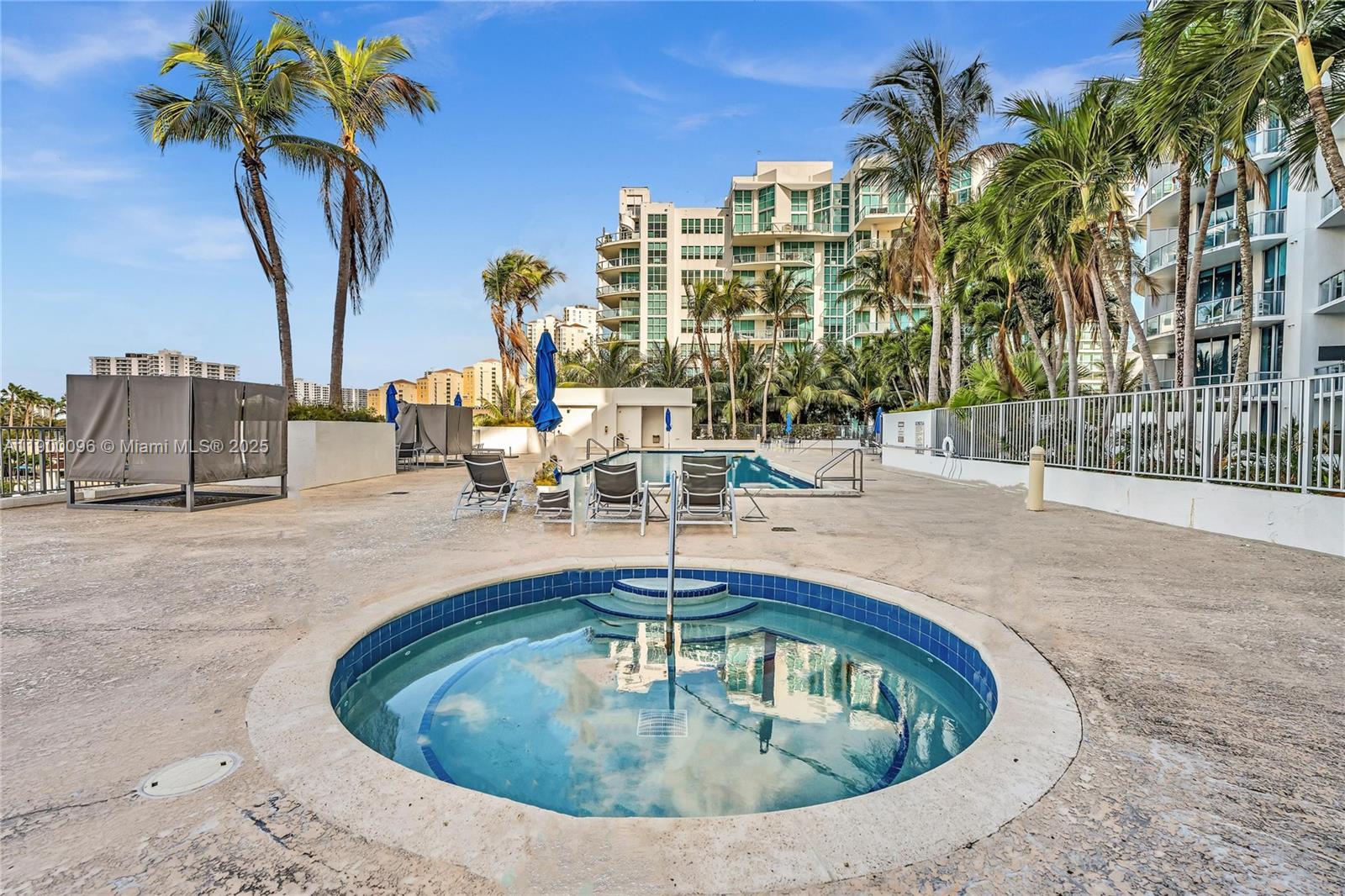 3029 Northeast 188th Street, Unit 503 Aventura, FL 33180 - Photo 45 of 60 a view of outdoor space with swimming pool