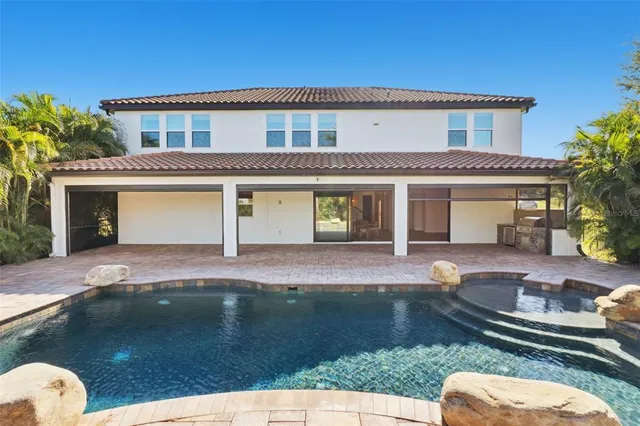 a view of a city with ocean view